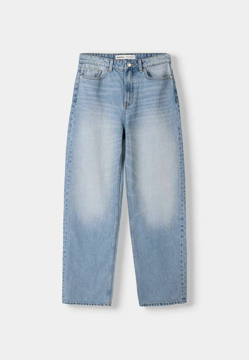 Bershka Bershka MOM - Straight leg jeans Jubiläumsangebot