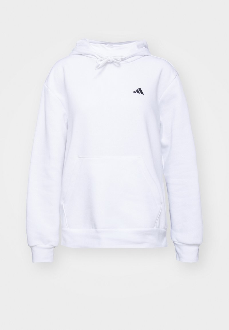 adidas Sportswear adidas Sportswear ESSENTIALS SMALL LOGO FEEL COZY HOODIE - Hoodie - white Online Outlet