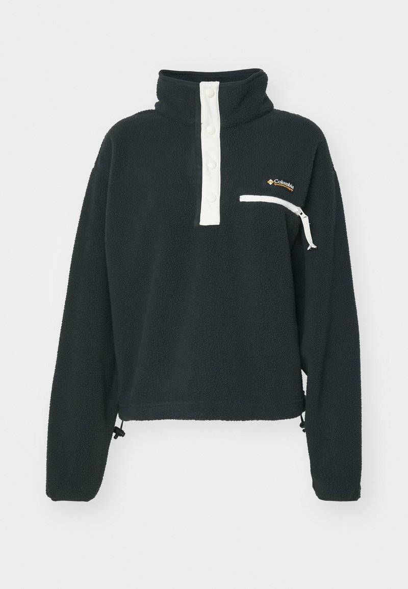 Columbia Columbia HELVETIA™ CROPPED HALF SNAP - Fleece jumper - black Super Sparpreis