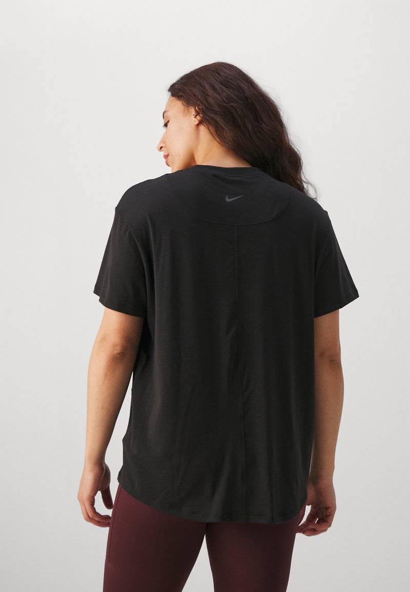 Nike Performance Nike Performance ONE RELAXED TOP - Sports T-shirt - black JETZT KAUFEN