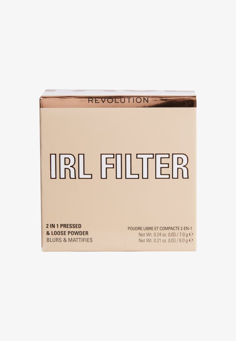 Makeup Revolution Makeup Revolution REVOLUTION IRL SOFT FOCUS 2 IN 1 POWDER TRANSLUCENT - Powder - white Vierteljährliche Förderung