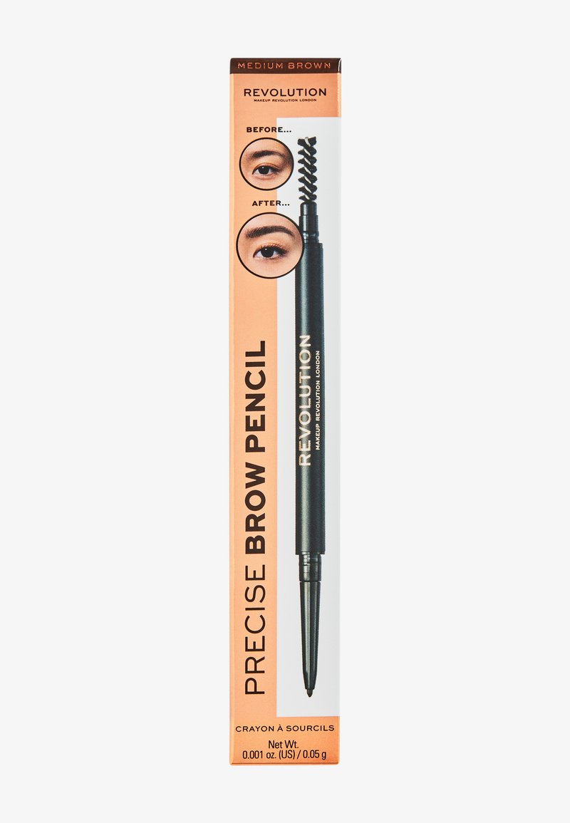Makeup Revolution Makeup Revolution REVOLUTION PRECISE BROW PENCIL - Eyebrow pencil - medium brown Fabrikladen
