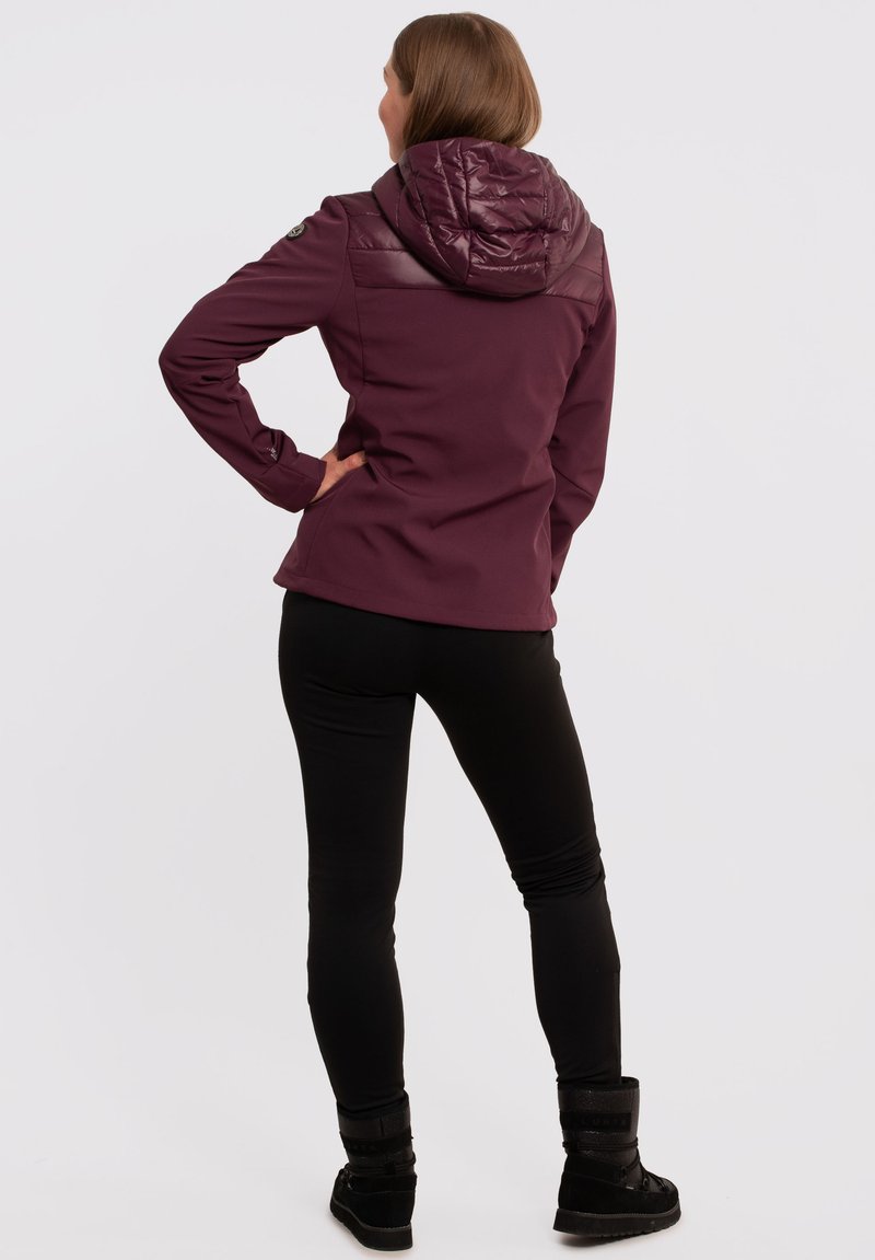 Luhta Luhta EMALRANTA - Soft shell jacket - pflaume Limitierter Zeitrabatt