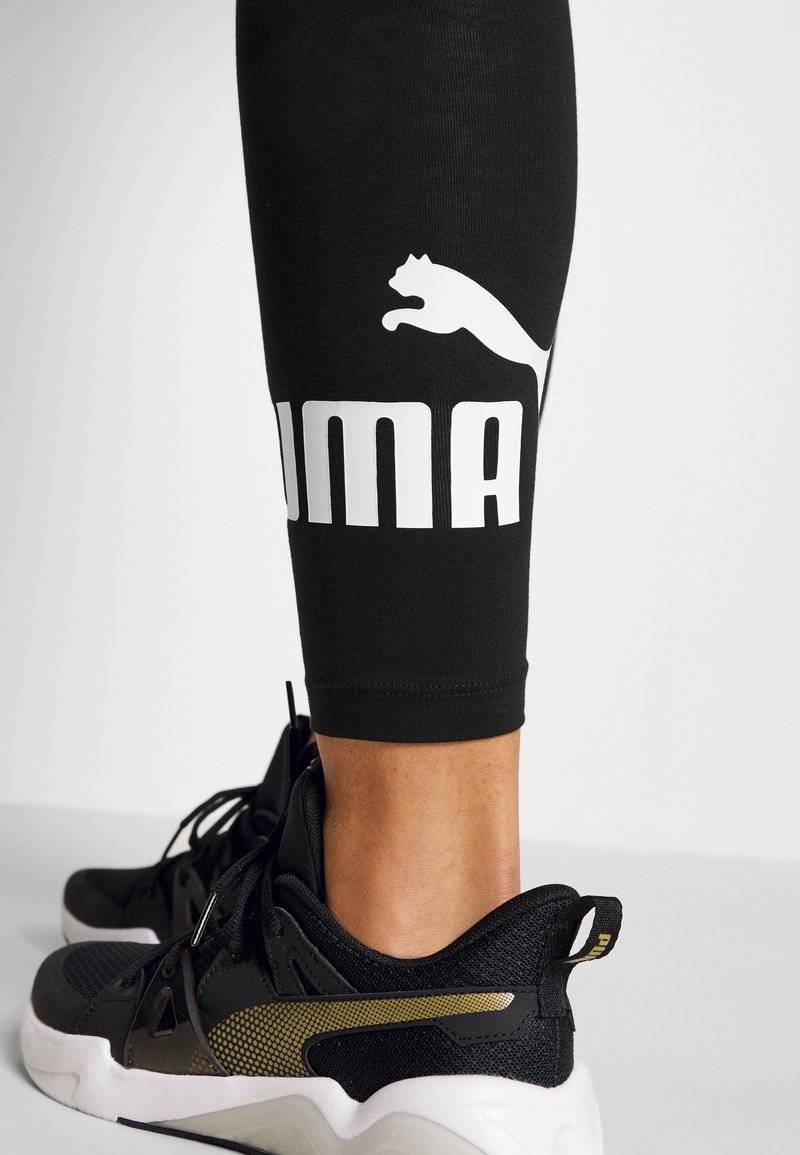Puma Puma LOGO LEGGINGS - Leggings - black Großer Ausverkauf
