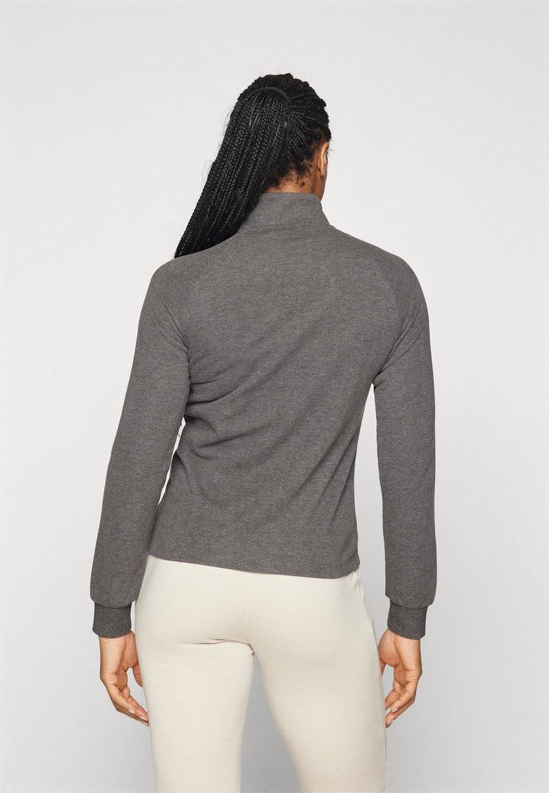 ONLY Play ONLY Play ONPMELINA ZIP - Zip-up sweatshirt - dark grey melange Saisonschlussverkauf
