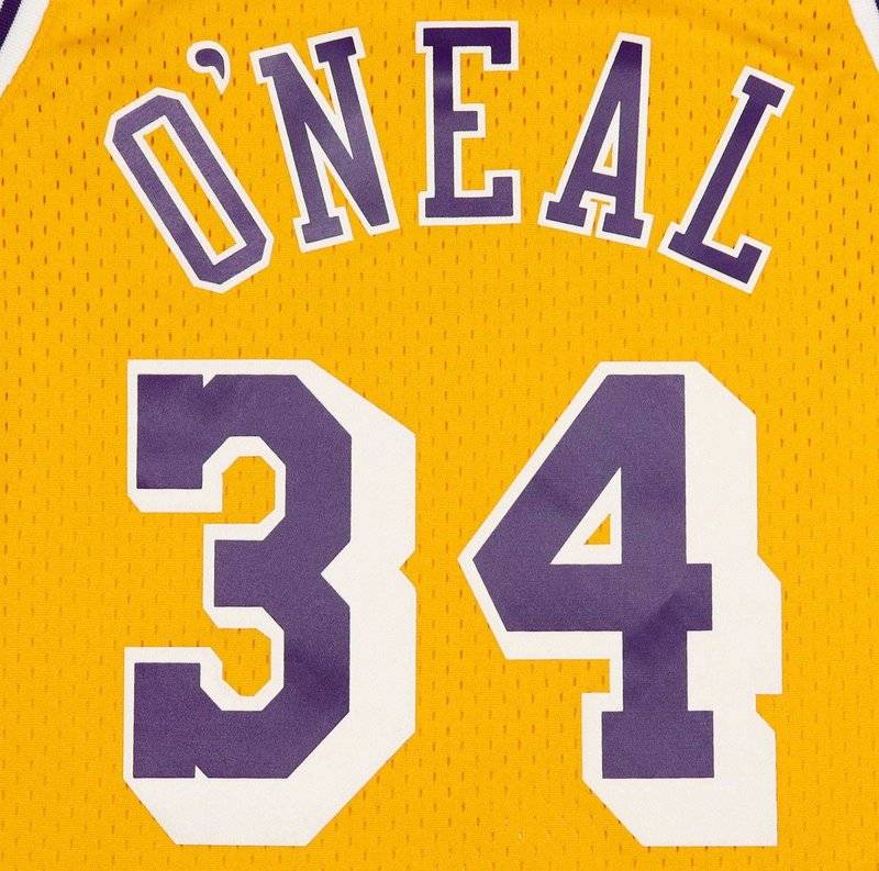 Mitchell & Ness Mitchell & Ness Swingman Los Angeles Lakers - Shaquille O'Neal - NBA jersey - light gold Osterangebot