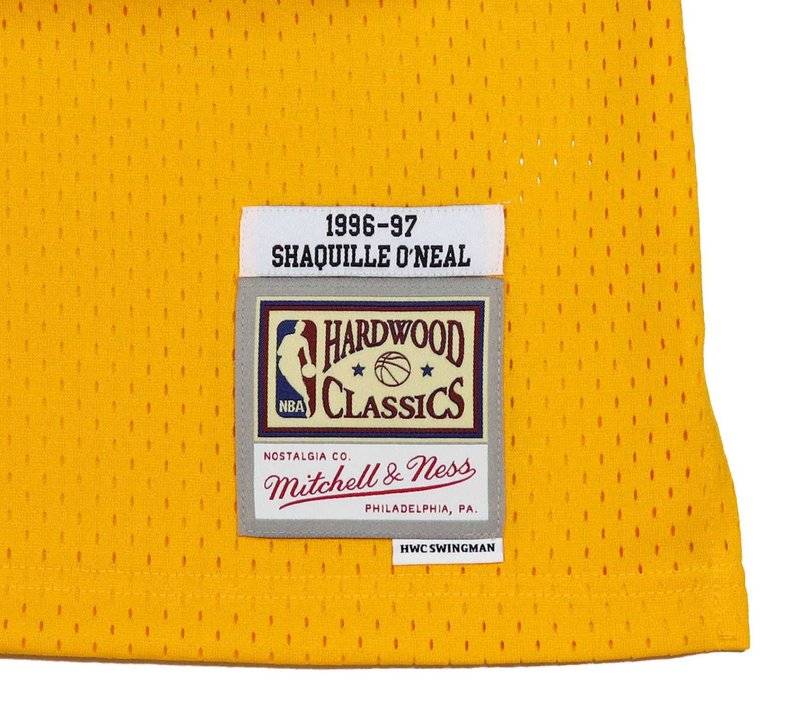 Mitchell & Ness Mitchell & Ness Swingman Los Angeles Lakers - Shaquille O'Neal - NBA jersey - light gold Osterangebot