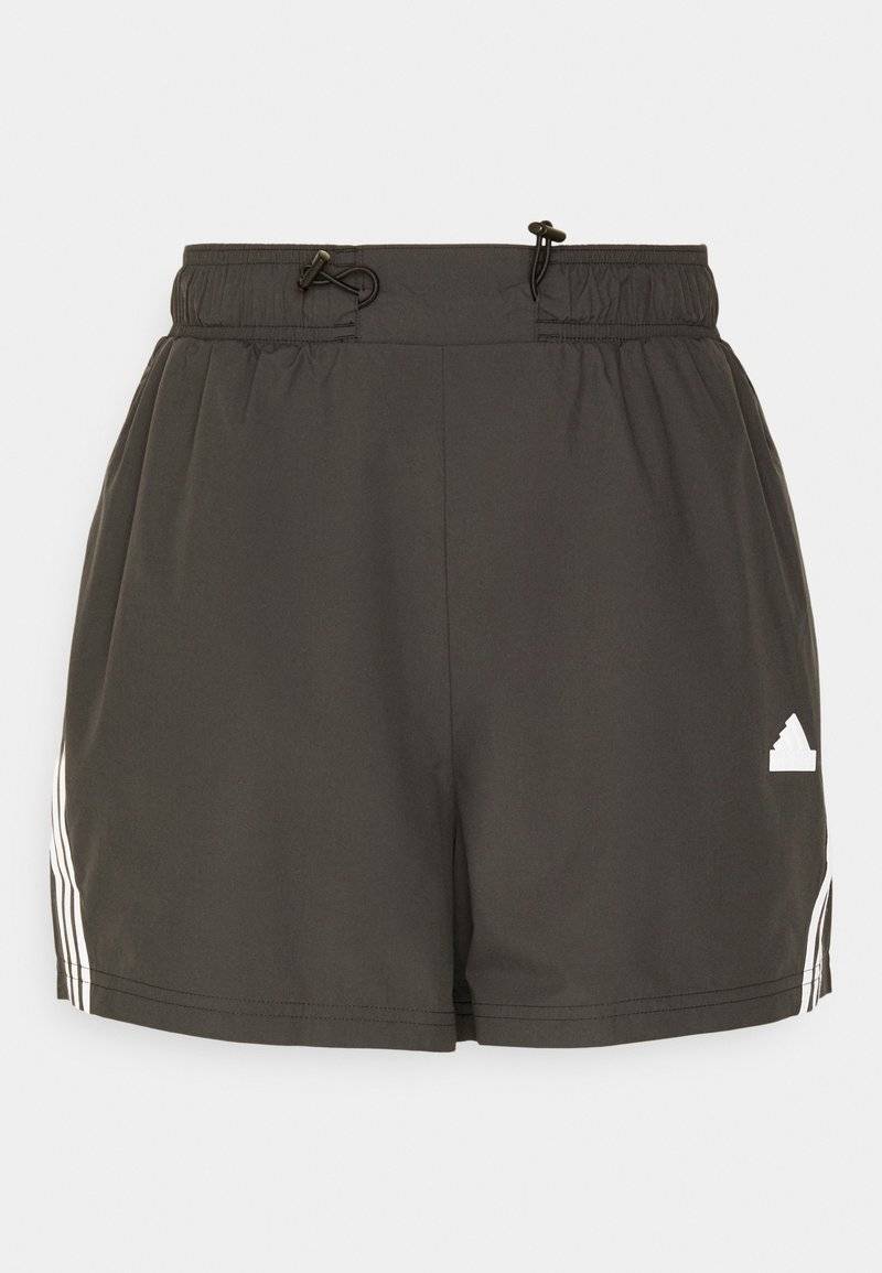 adidas Sportswear adidas Sportswear FUTURE ICONS THREE STRIPES SHORT - Sports shorts - black Lagerräumung
