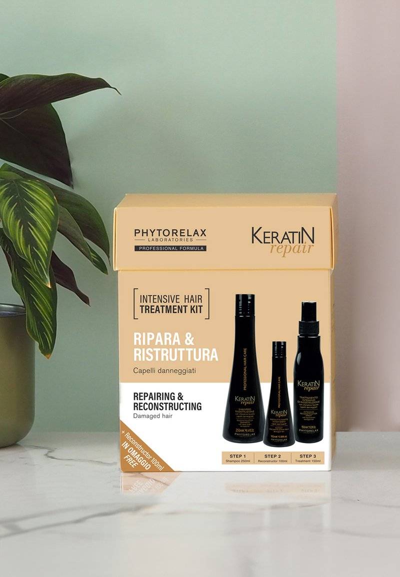 Phytorelax Phytorelax KERATIN REPAIRING AND RECONSTRUCTING TREATMENT KIT (REPAIR SH - Hair set - not defined Online Outlet