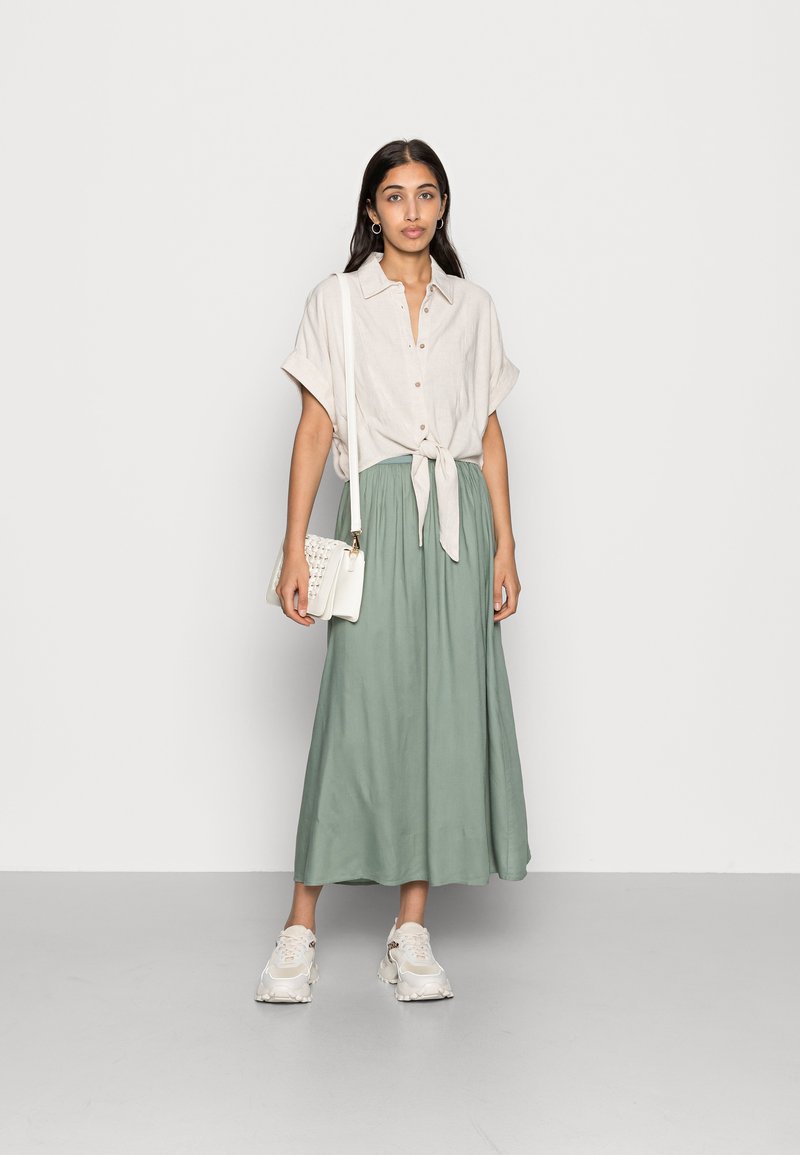 ONLY ONLY ONLVENEDIG - A-line skirt - chinois green Super Rabatt