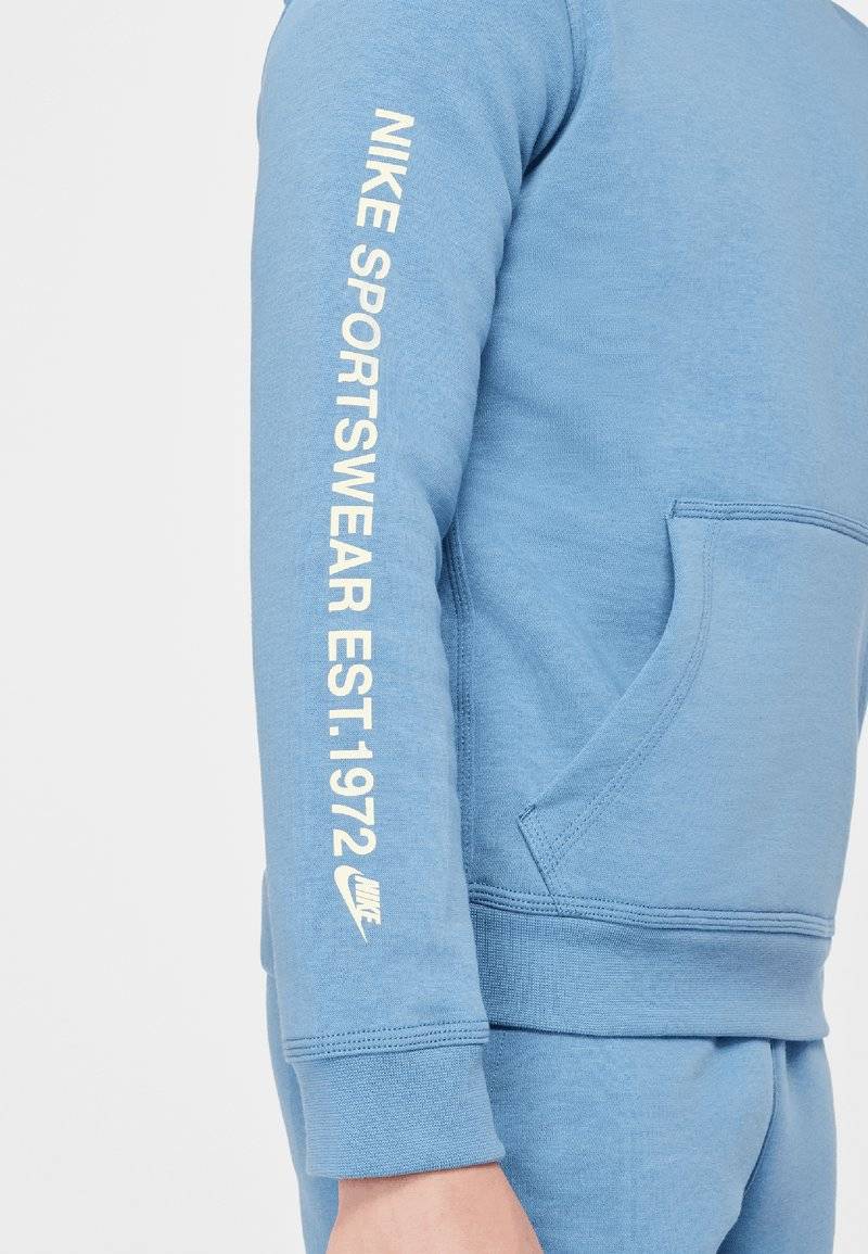 Nike Sportswear Nike Sportswear FLEECE HOODIE - Hoodie - aegean storm Fabrikladen