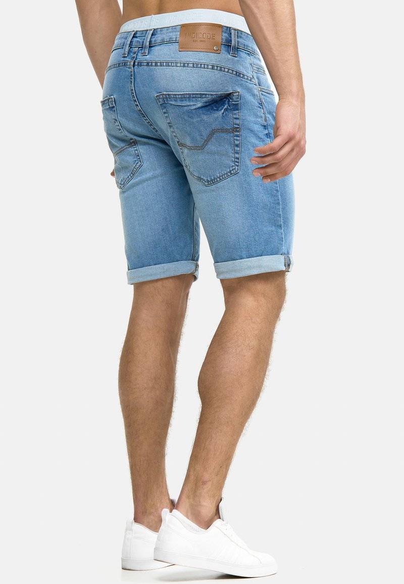 INDICODE JEANS INDICODE JEANS INCADEN - Denim shorts - blue Im Verkauf