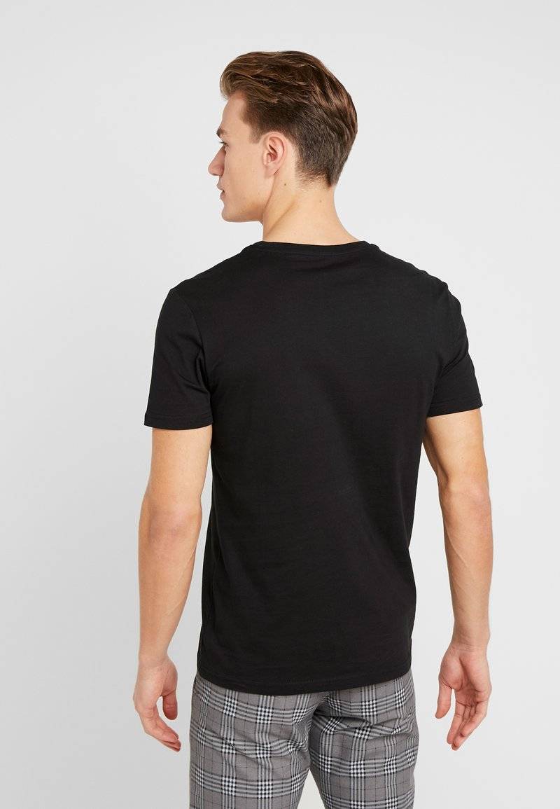 Pier One Pier One 5 PACK - Basic T-shirt - black 2025
