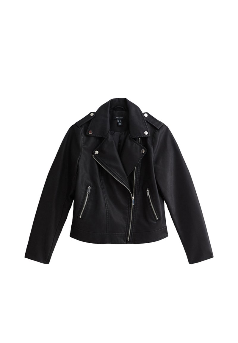 New Look New Look LOOK - Faux leather jacket - black Outlet