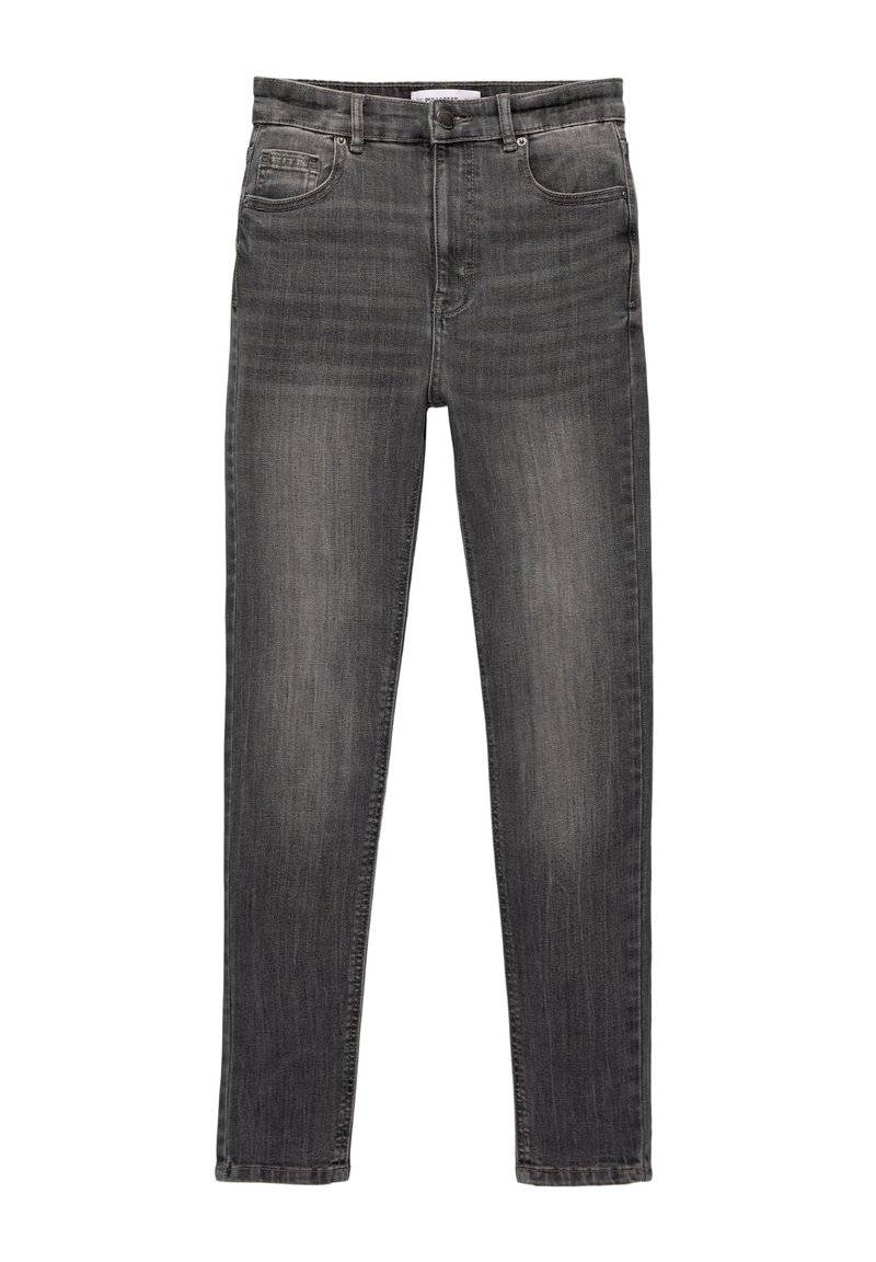 PULL&BEAR PULL&BEAR HIGH WAIST - Jeans Skinny Fit - grey denim Verkauf