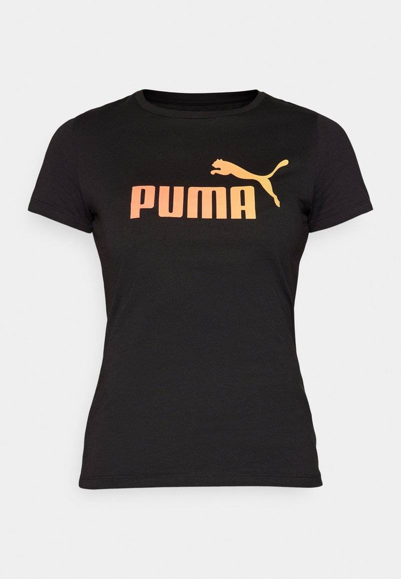 Puma Puma SUMMER SPORTS TEE - Print T-shirt - black Exklusivangebot