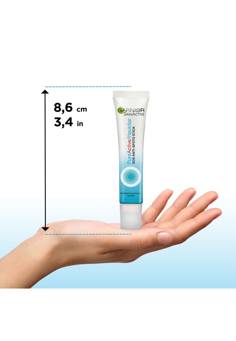 Garnier Garnier SKIN CLEAR ACTIVE ANTI-PIMPLE ROLL-ON 2 IN 1 COVERING + DRYING - Face cream Letzte 3 Tage
