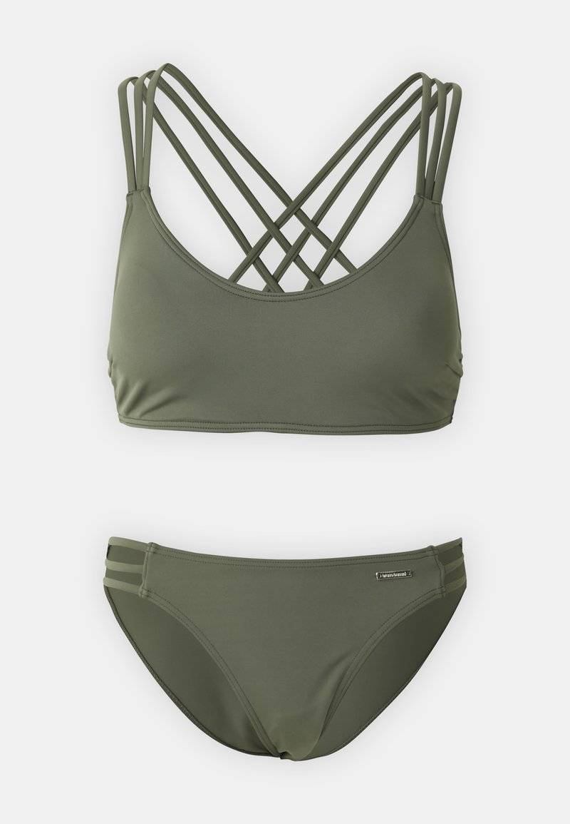 Bruno Banani Bruno Banani ALEXA SET - Bikini - oliv Vierteljährliche Förderung