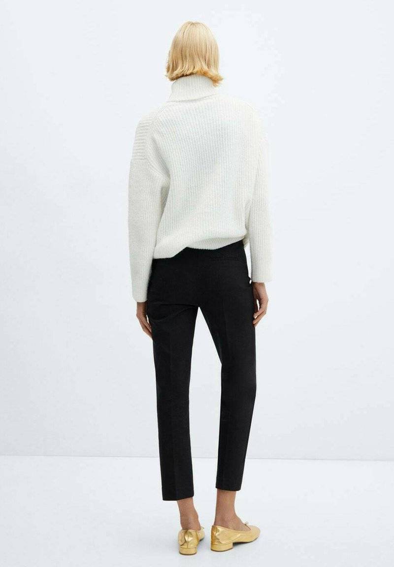 Mango Mango Chinos - black Super Rabatt