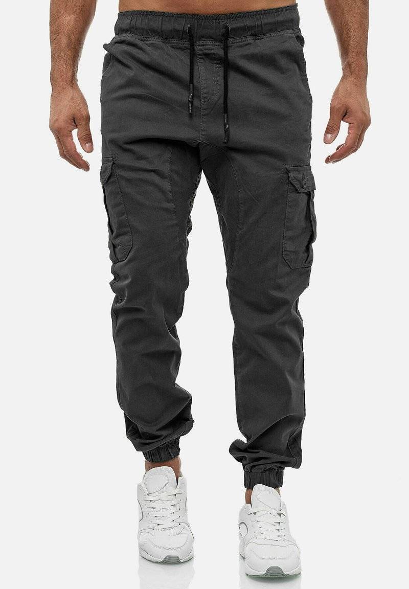 Tazzio Tazzio Cargo trousers - anthrazit Riesige Rabatte