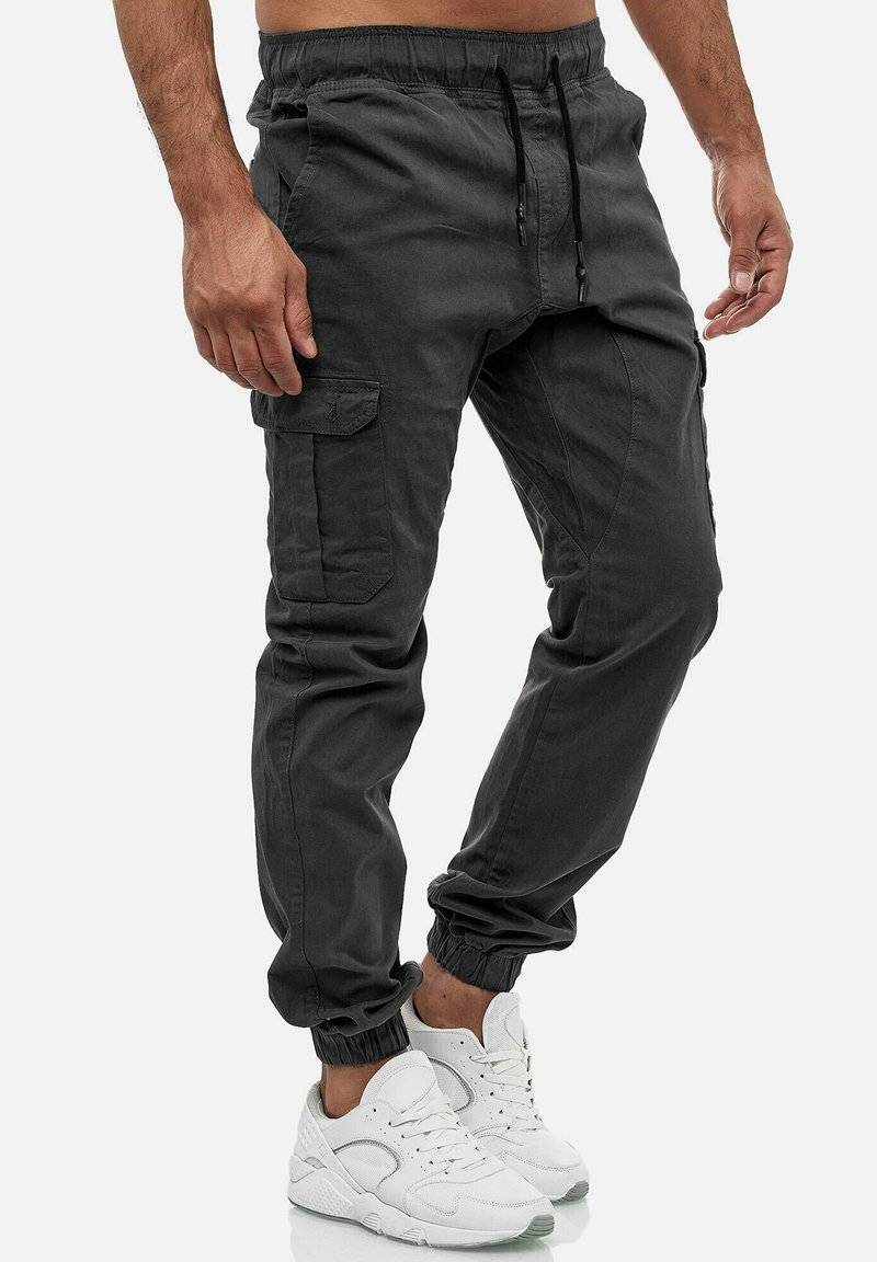 Tazzio Tazzio Cargo trousers - anthrazit Riesige Rabatte