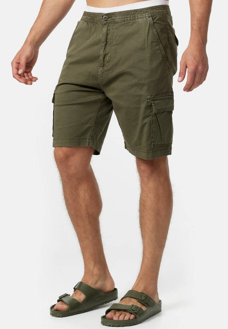 INDICODE JEANS INDICODE JEANS KINNAIRD - Shorts - army Kostenloser Versand international