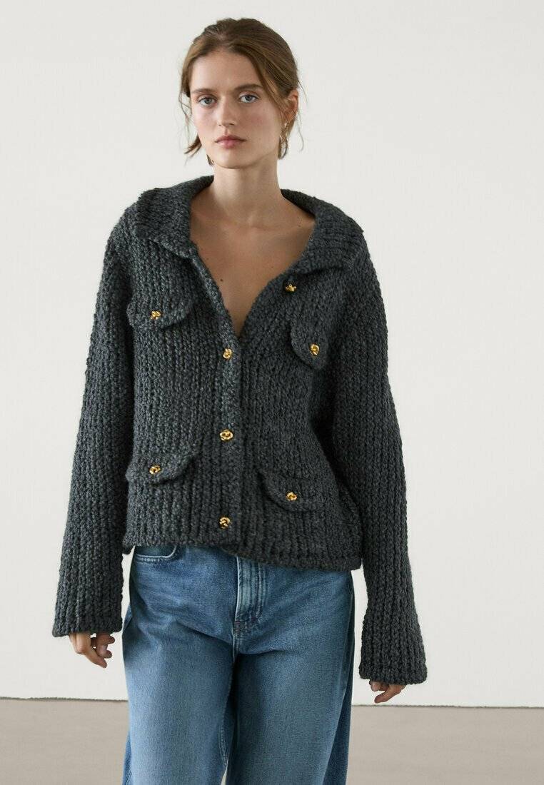Massimo Dutti Massimo Dutti Cardigan - grey 2025