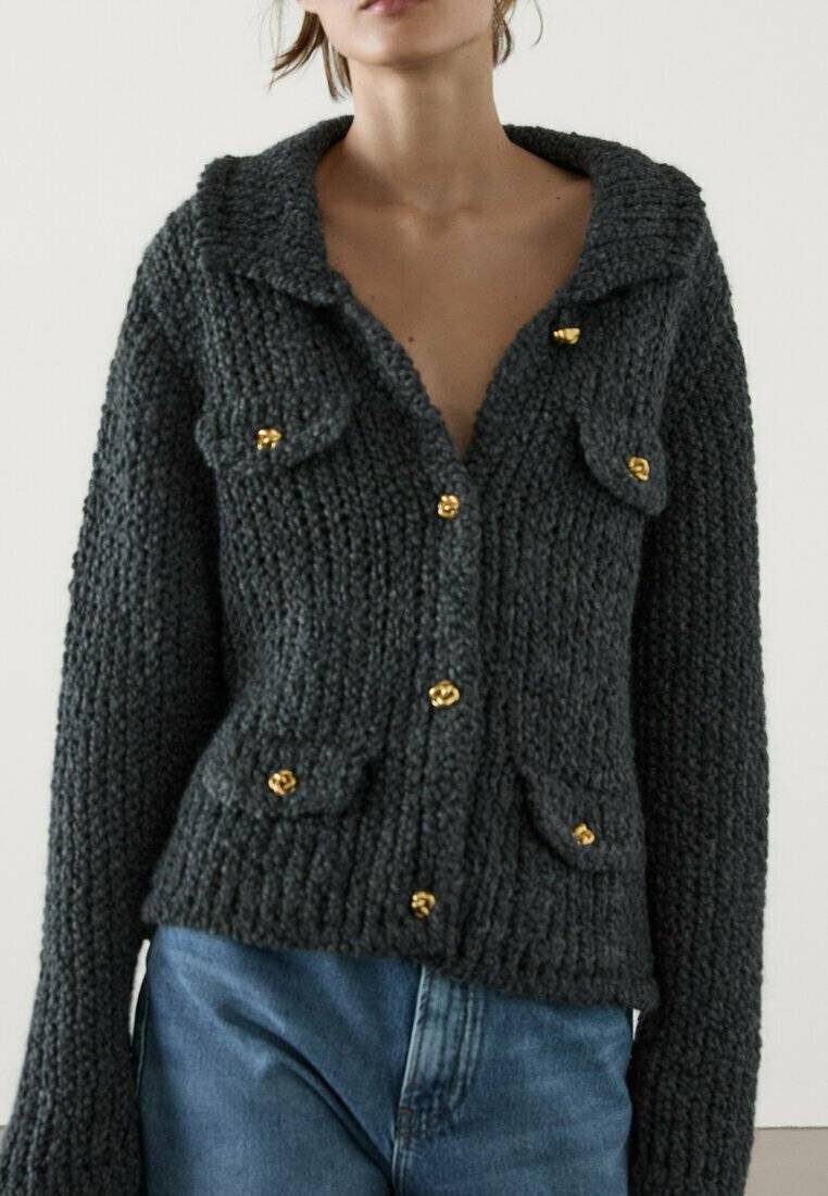 Massimo Dutti Massimo Dutti Cardigan - grey 2025
