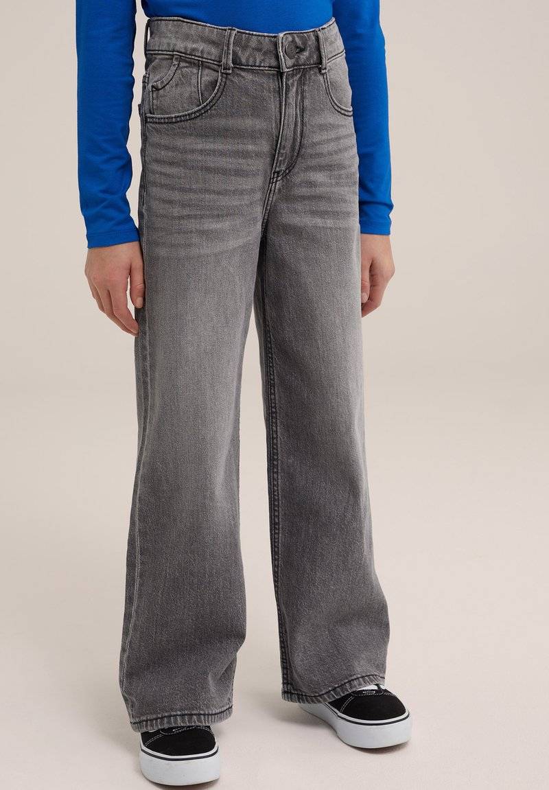 WE Fashion WE Fashion BLUE RIDGE - Flared Jeans - grey Outlet