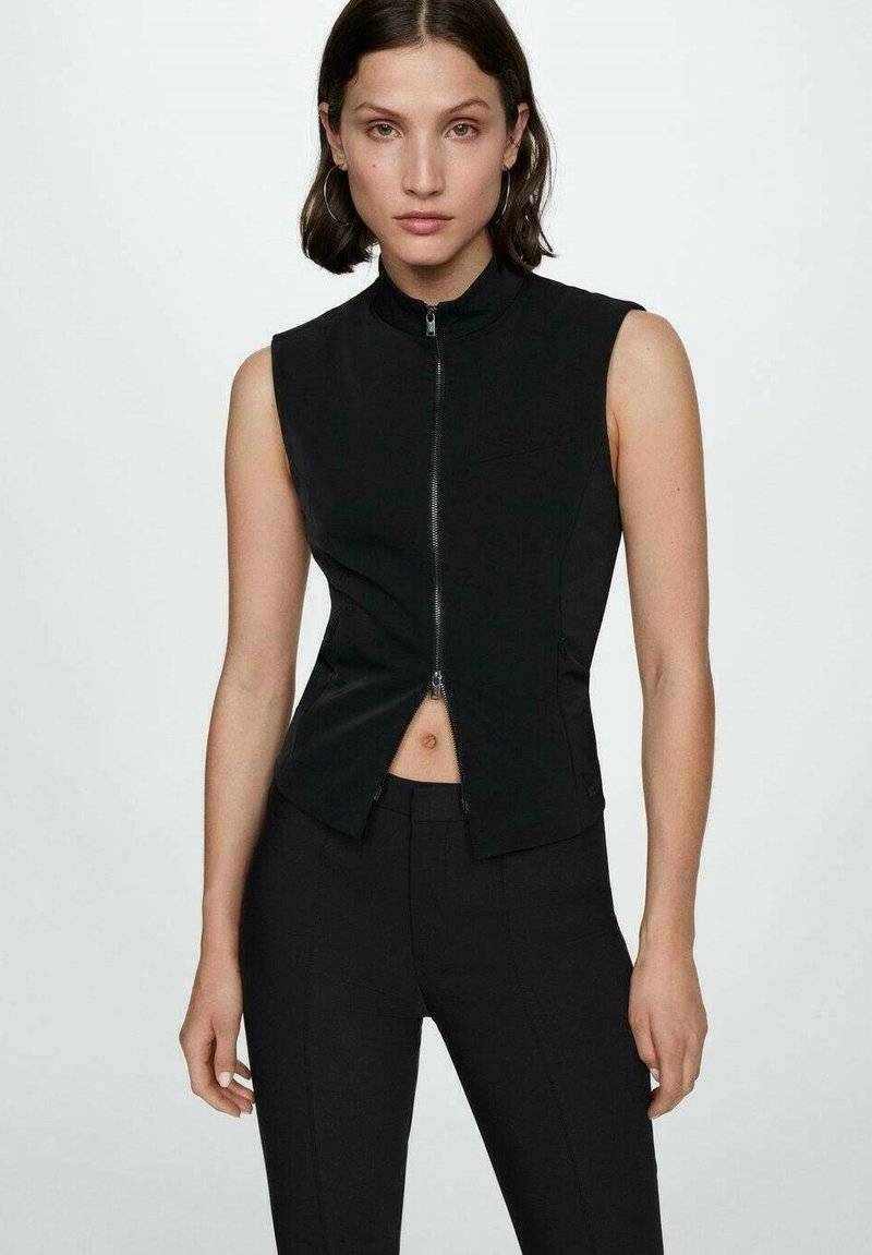 Mango Mango MALU-H - Trousers - noir Auslauf
