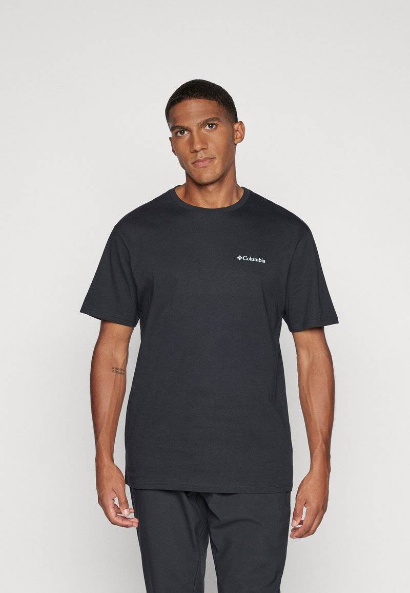 Columbia Columbia CAVALRY TRAIL - Print T-shirt - black Fabrikpreis