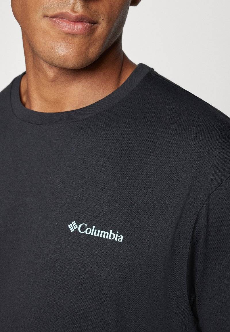 Columbia Columbia CAVALRY TRAIL - Print T-shirt - black Fabrikpreis