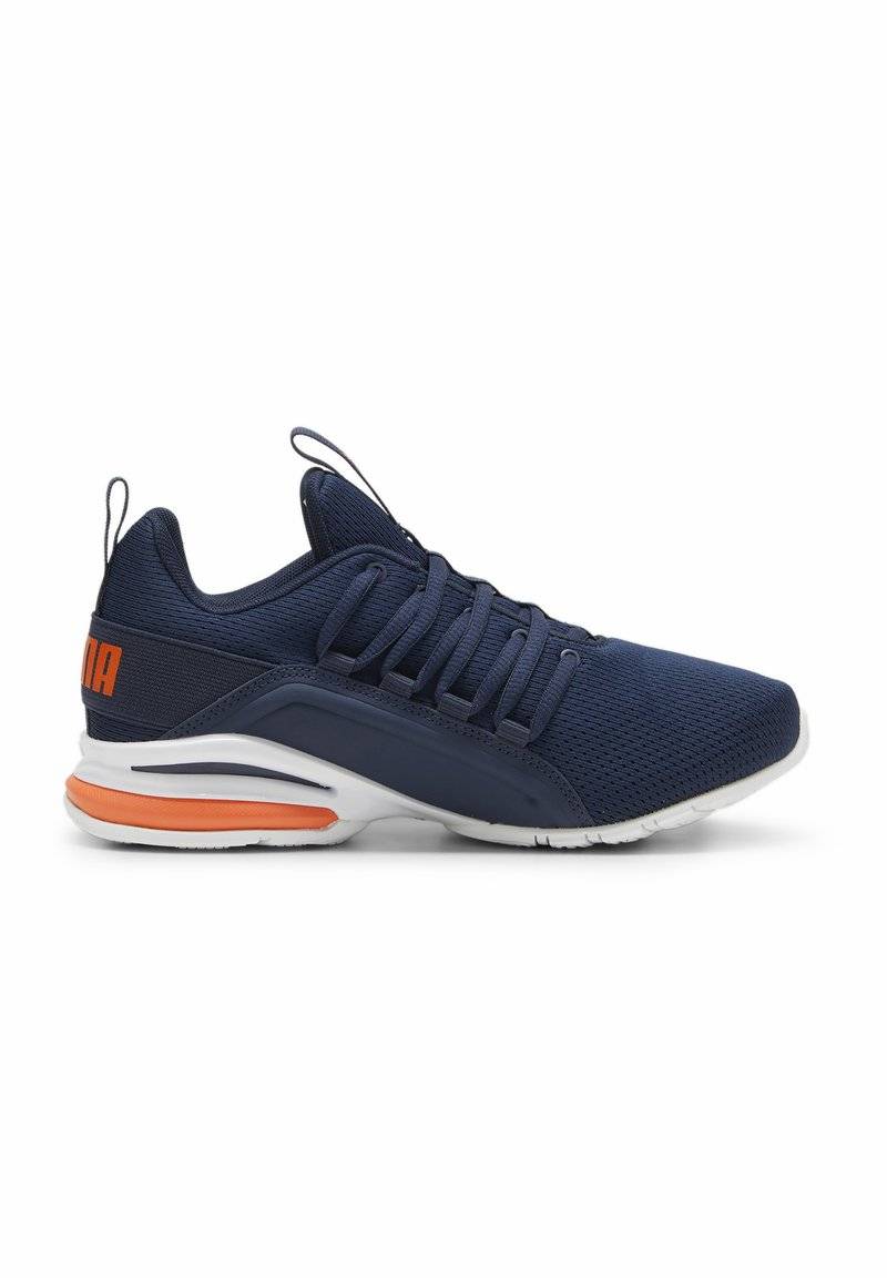 Puma Puma AXELION - Training shoe - club navy flame flicker white Begrenztes Angebot