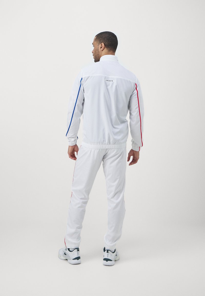 Lacoste Sport Lacoste Sport TRACKSUIT TENNIS PLAYERS - Tracksuit - white Lagerräumung