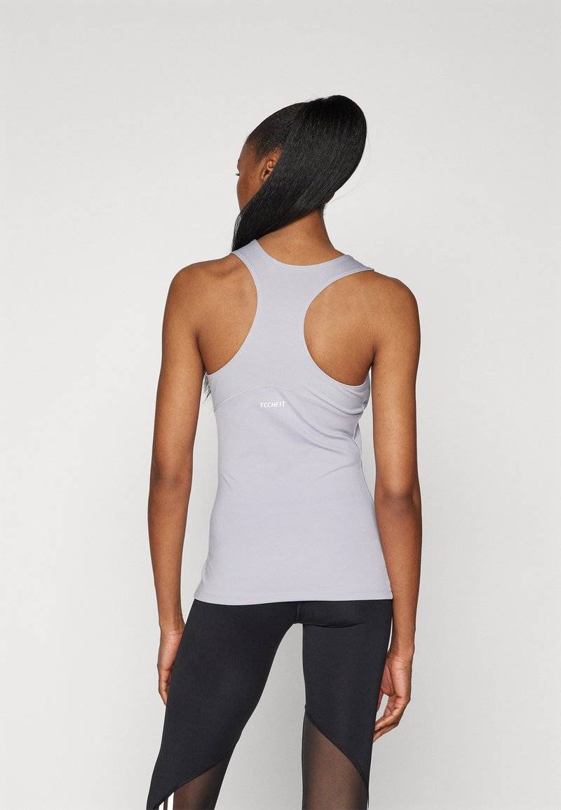 adidas Performance adidas Performance TECHFIT RACERBACK - Top - glory grey Neueste Mode
