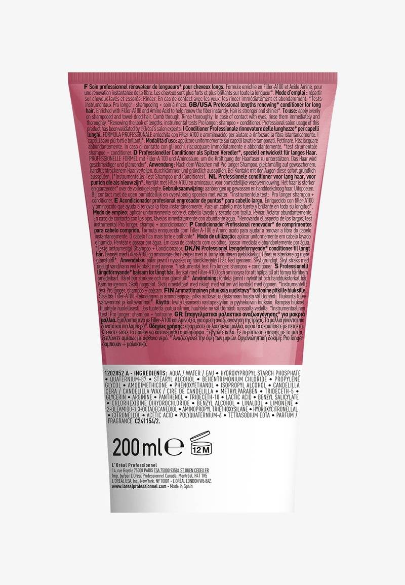 L'OREAL PROFESSIONNEL L'OREAL PROFESSIONNEL PRO LONGER CONDITIONER FOR LONG HAIR & SPLIT ENDS - Conditioner Letzter Tag