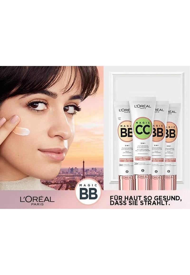 L'Oréal Paris L'Oréal Paris MAGIC BB HELL BIS MITTEL - BB cream - 03 medium light Bis zu 50% Rabatt
