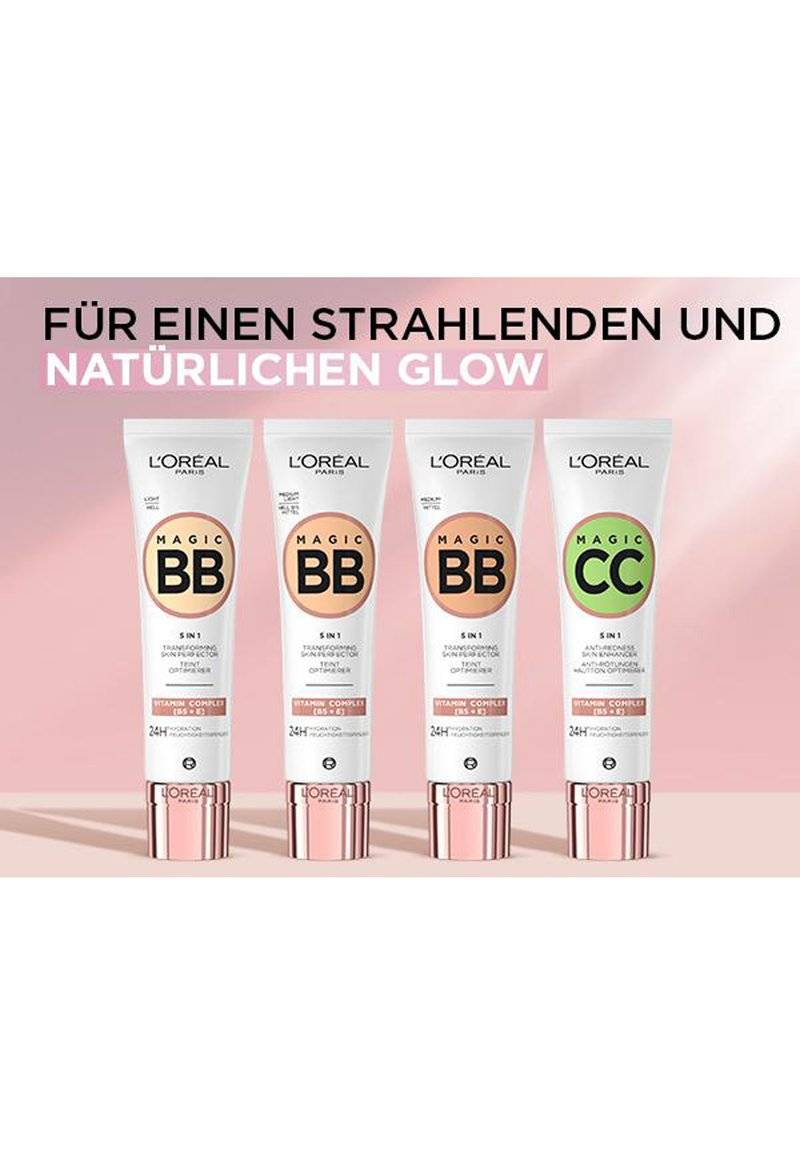L'Oréal Paris L'Oréal Paris MAGIC BB HELL BIS MITTEL - BB cream - 03 medium light Bis zu 50% Rabatt