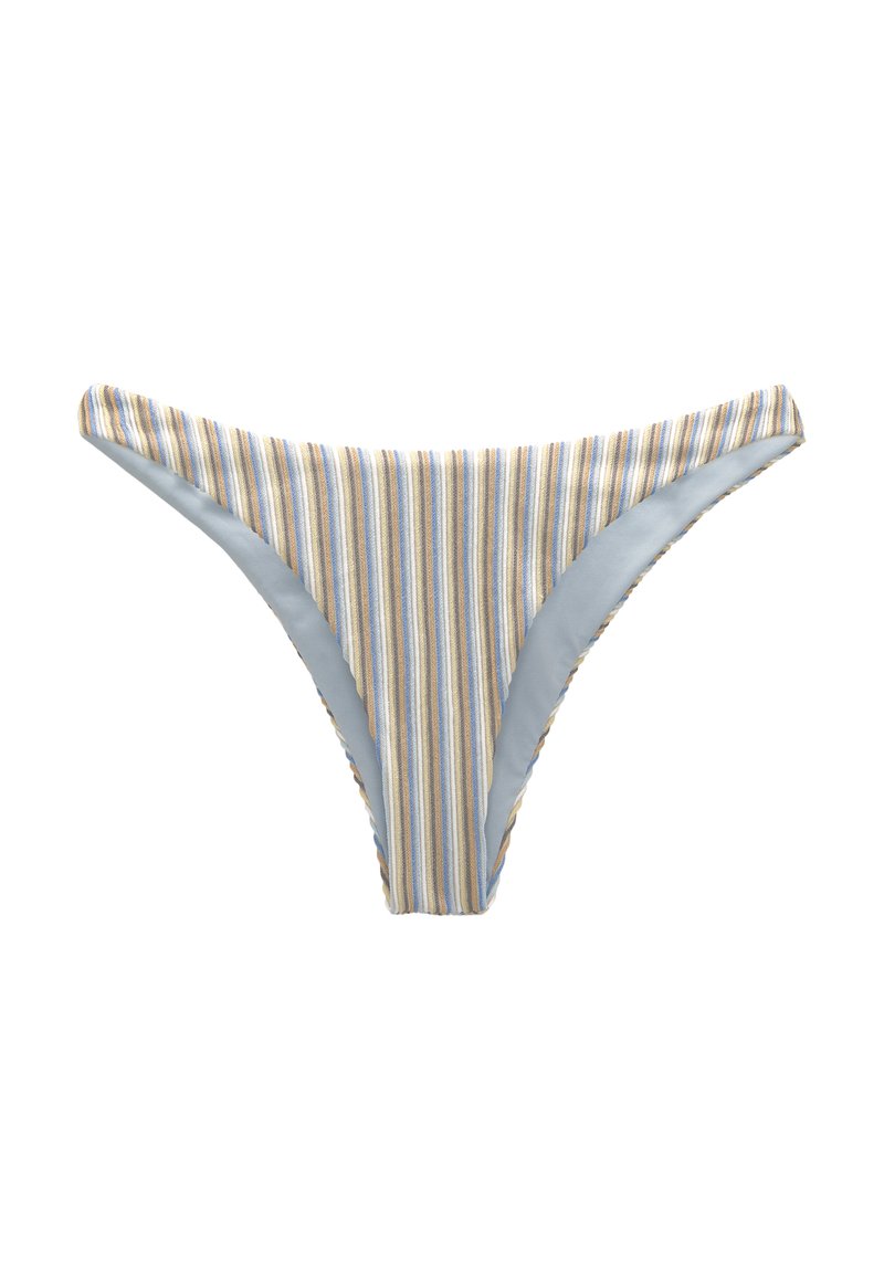 PULL&BEAR PULL&BEAR STRIPED - Bikini bottoms - blue Begrenzt auf 3 Tage