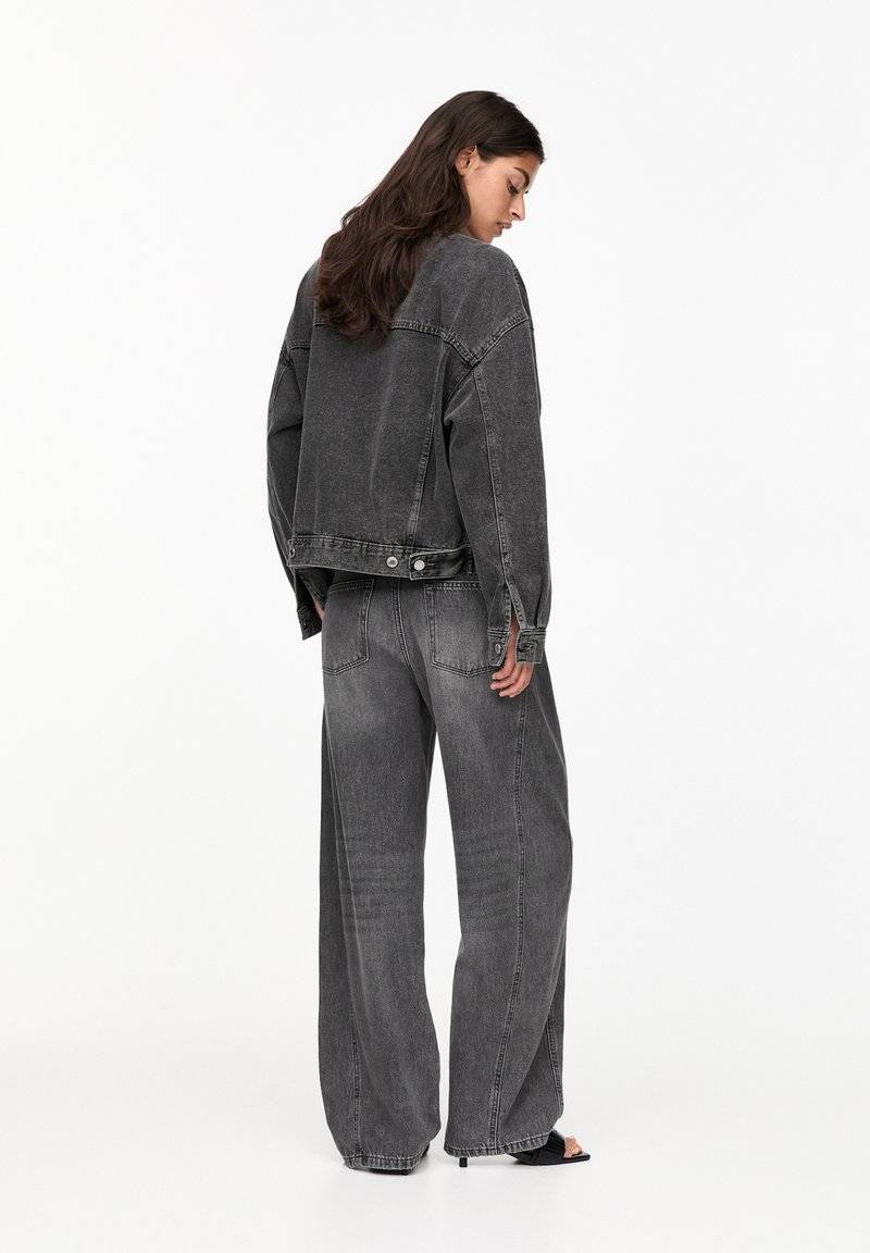 PULL&BEAR PULL&BEAR Denim jacket - grey Im Verkauf