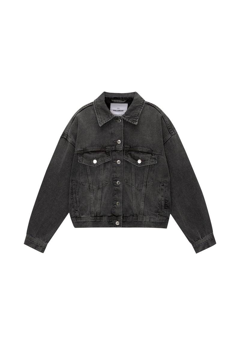 PULL&BEAR PULL&BEAR Denim jacket - grey Im Verkauf