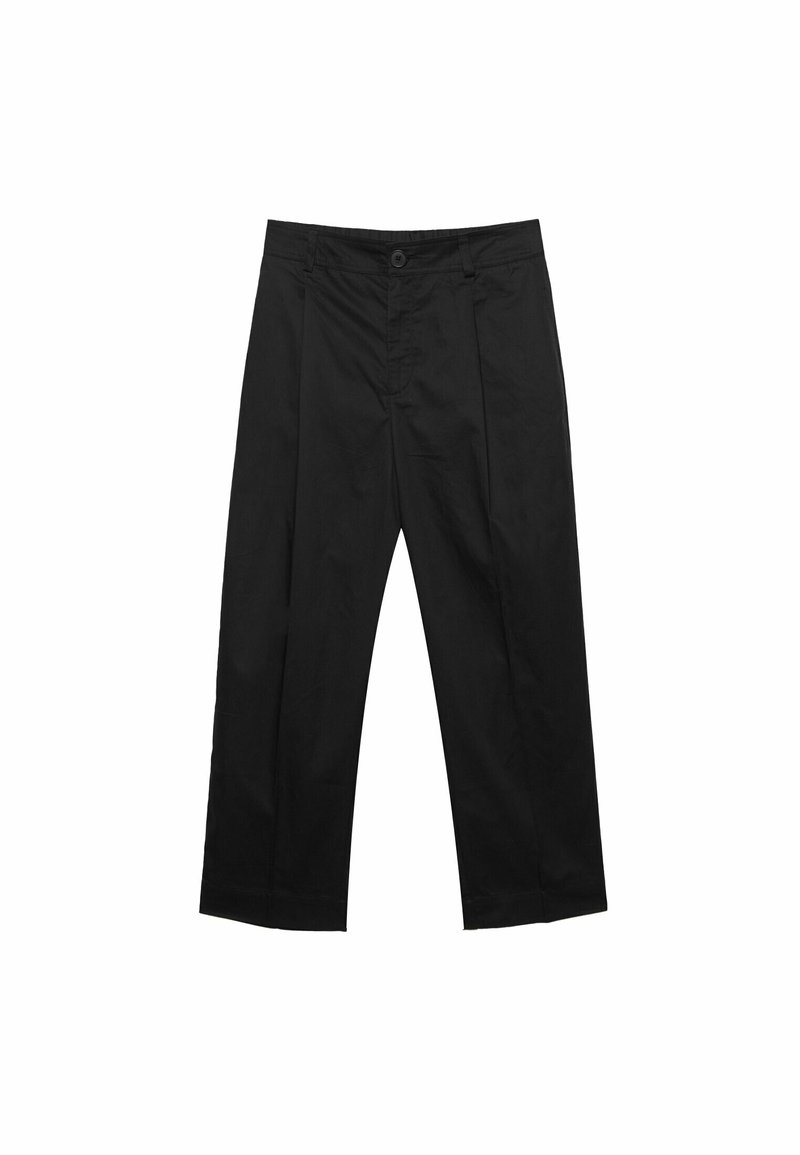 Stradivarius Stradivarius CARROT WITH DARTS DETAIL - Trousers - black Outlet