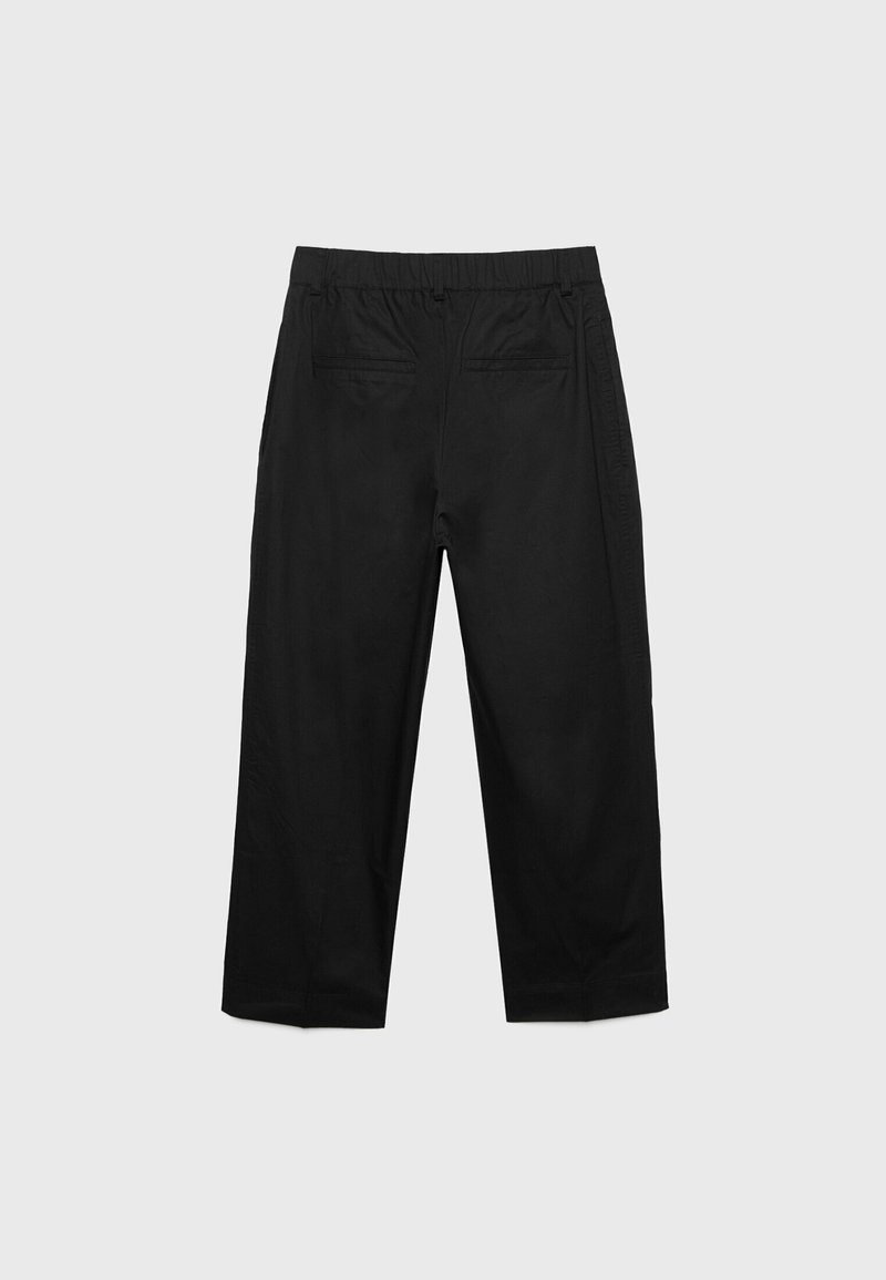 Stradivarius Stradivarius CARROT WITH DARTS DETAIL - Trousers - black Outlet