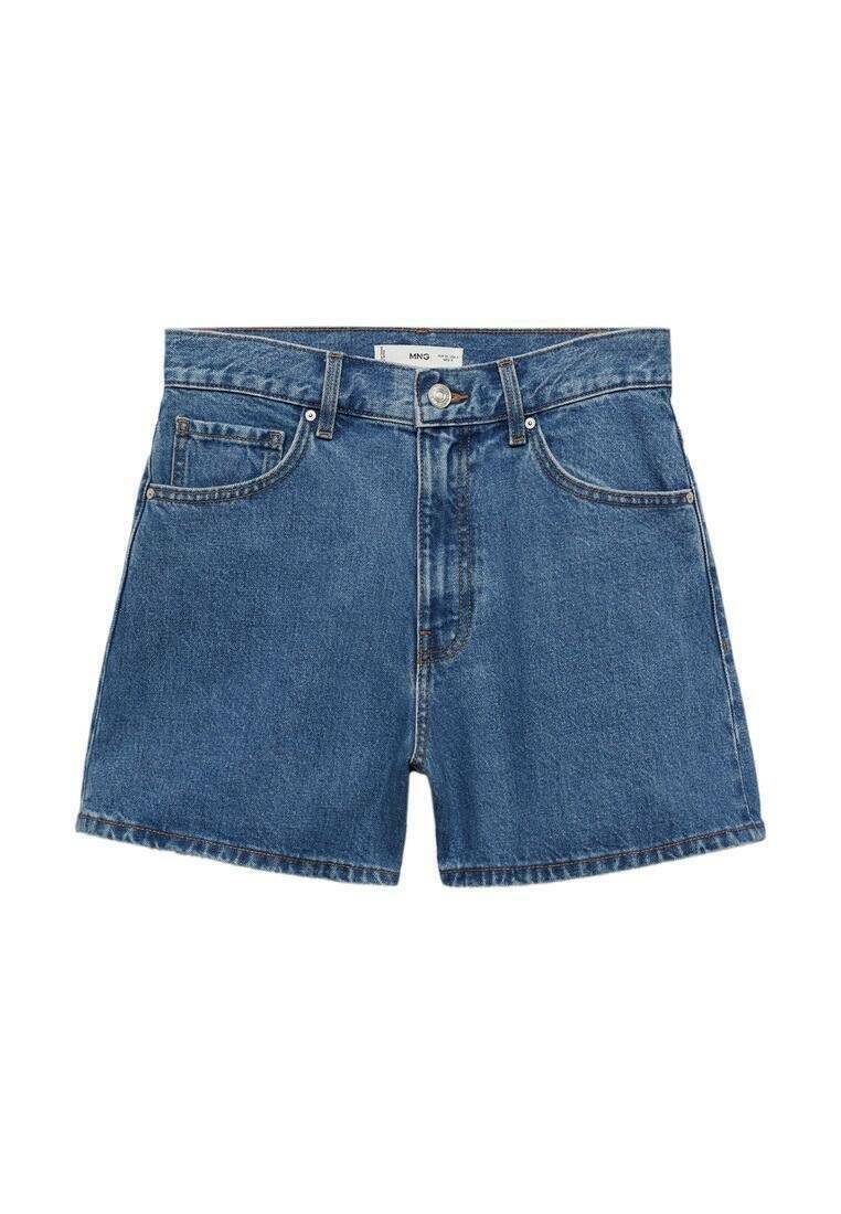 Mango Mango ZOE - Denim shorts - bleu moyen Hotsell
