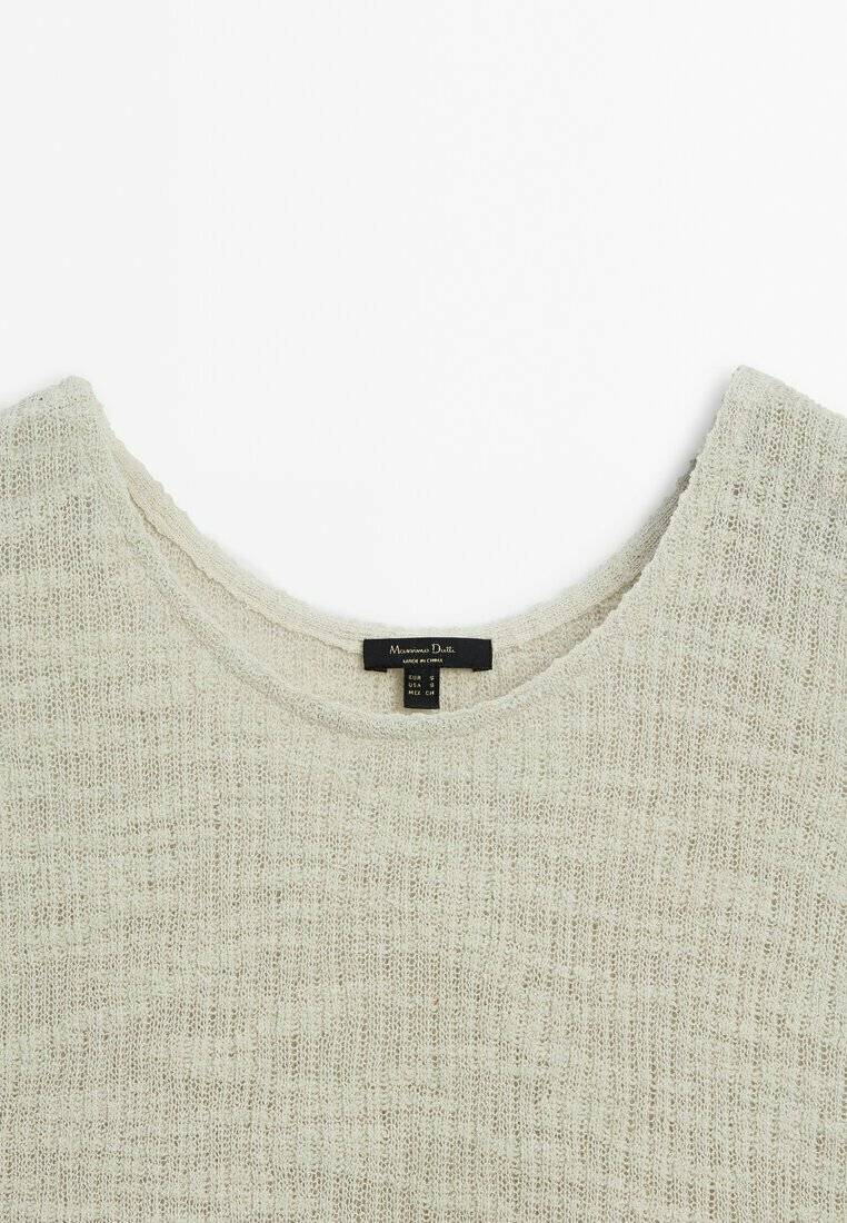 Massimo Dutti Massimo Dutti SLEEVELESS - Top - light brown Blitzverkäufe