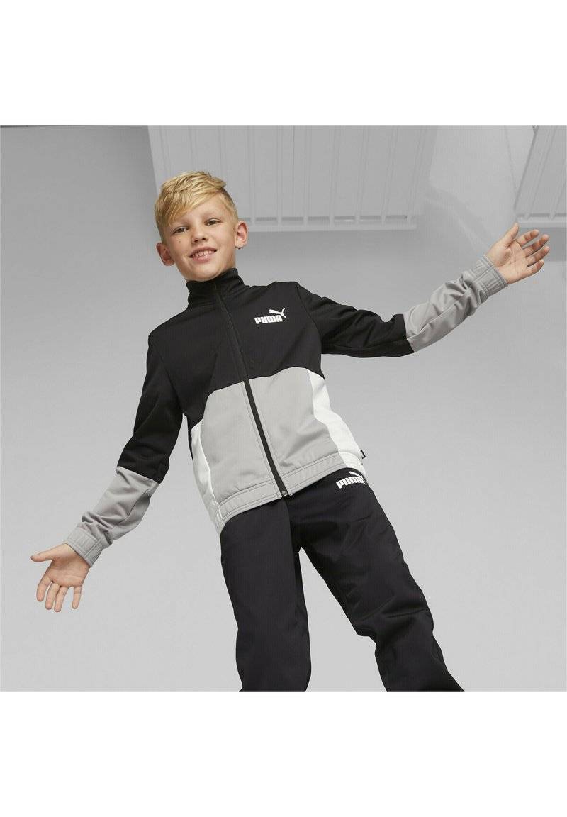 Puma Puma COLORBLOCK SUIT UNISEX SET - Tracksuit - black Fabrik Onlineshop