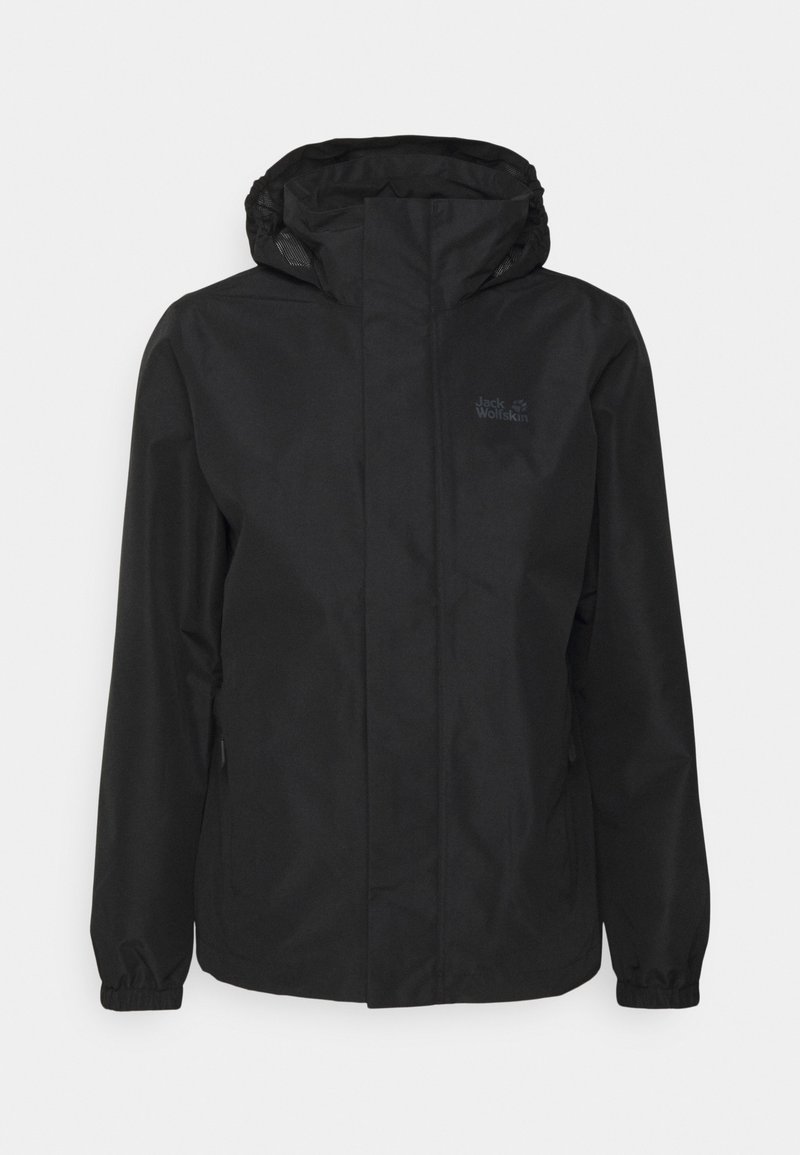 Jack Wolfskin Jack Wolfskin STORMY POINT - Hardshell jacket - black Sonderangebot