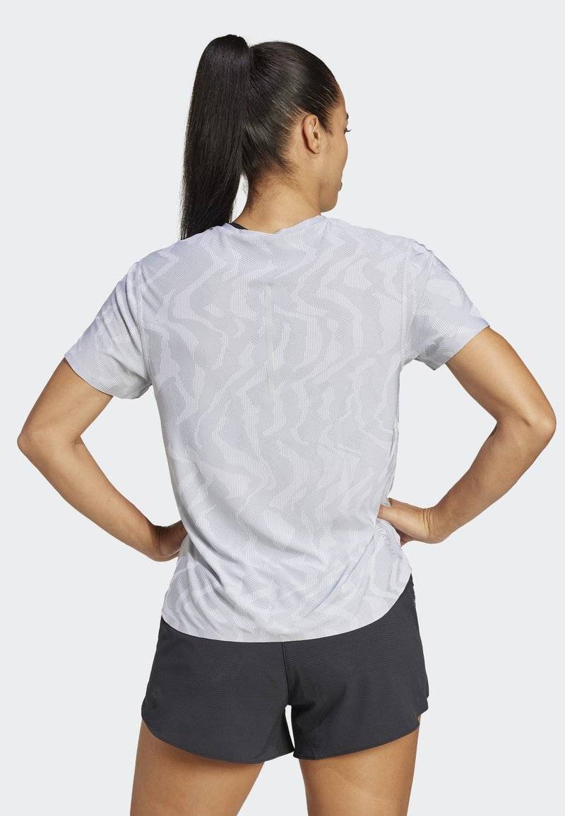 adidas Performance adidas Performance ULTIMATE HEAT.RDY ENGINEERED - Print T-shirt - halo silver Begrenztes Angebot