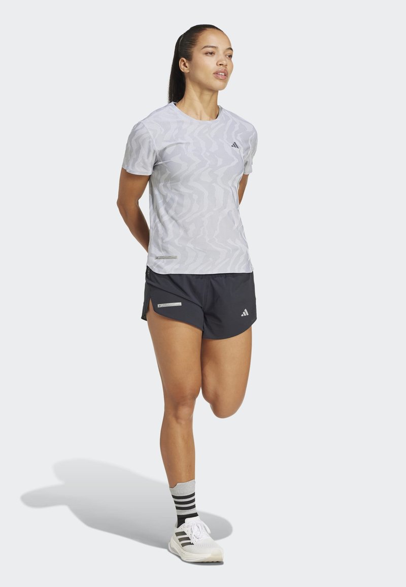 adidas Performance adidas Performance ULTIMATE HEAT.RDY ENGINEERED - Print T-shirt - halo silver Begrenztes Angebot