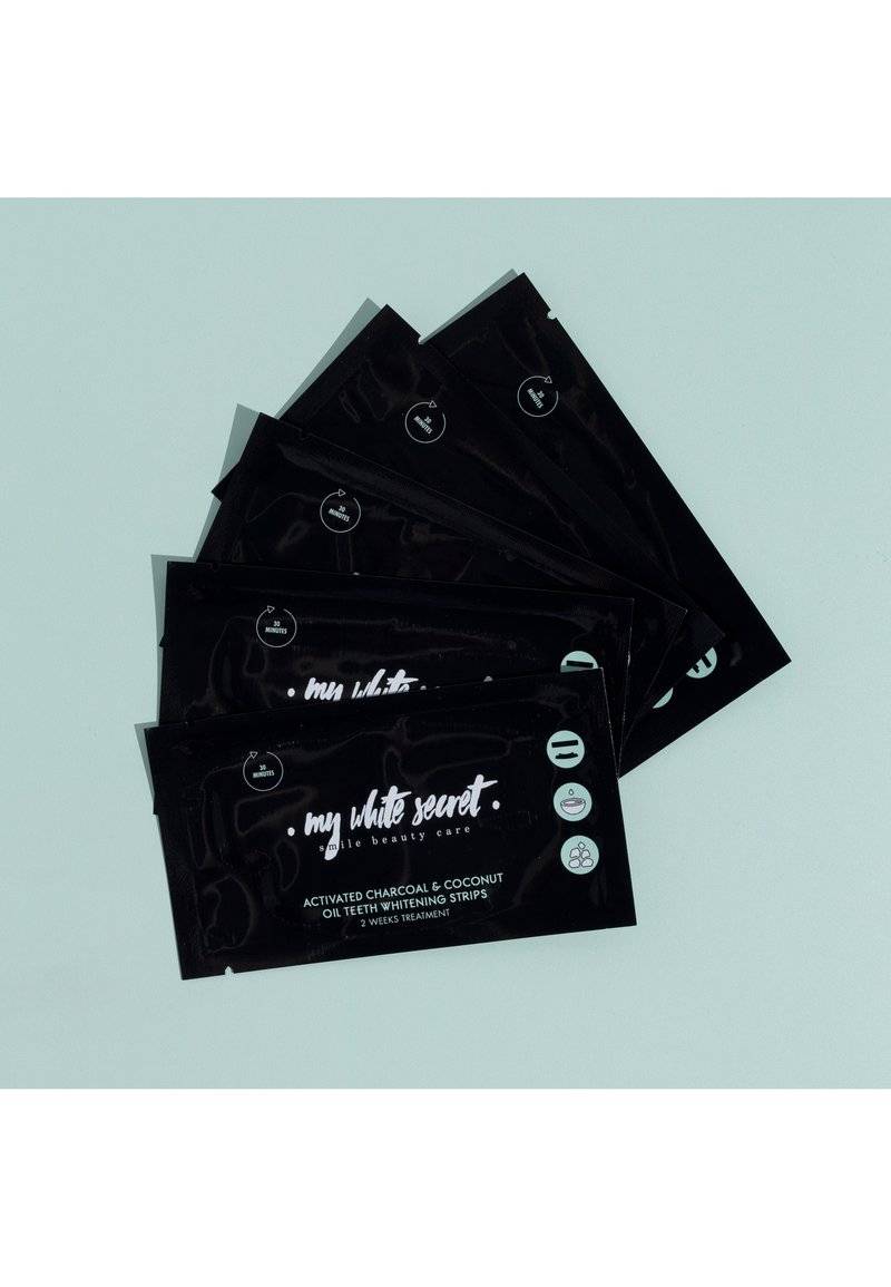 My White Secret My White Secret CHARCOAL TEETH WHITENING STRIPS - Dental care Große Rabatte